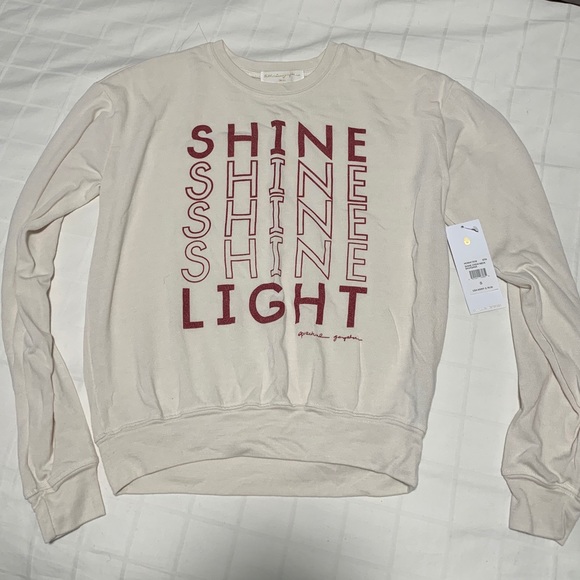 spiritual gangster ‘shine light savasana pullover' - Picture 2 of 3